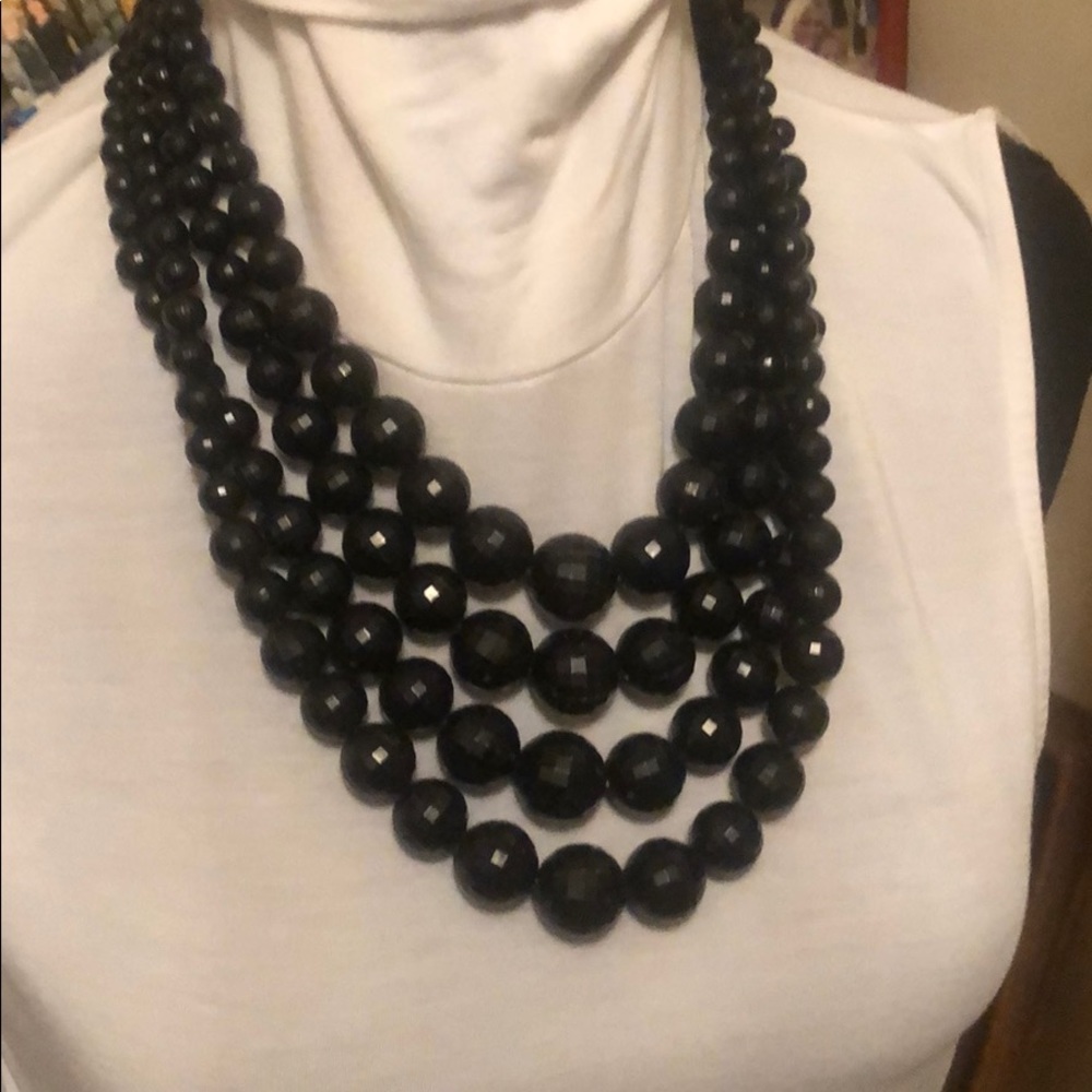 Black beads